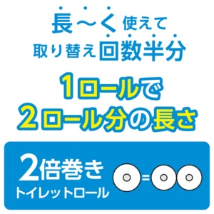 日本製紙クレシア　スコッティ　２倍巻き　フラワーパック　シングル　芯あり　１００ｍ　１パック（１２ロール）6