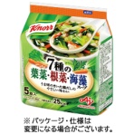 味の素　クノール　７種の葉菜・根菜・海藻スープ　６．９ｇ　１パック（５食）