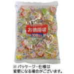 金扇ドロップス工業　お徳用フルーツキャンディー　１パック（１００粒）