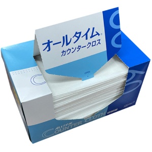 東京メディカル　カウンタークロス　厚口　ホワイト　ＦＴ－３００　１パック（６０枚）1