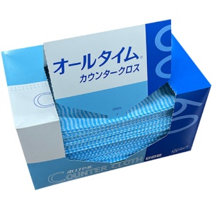 東京メディカル　カウンタークロス　厚口　ブルー　ＦＴ－３０３　１パック（６０枚）1