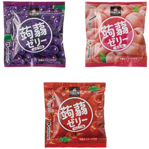 オーイズミ下仁田　蒟蒻工房　蒟蒻ゼリー　メガパック　９６０ｇ　１パック（約６０個）2