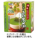 宇治園　徳用抹茶入玄米茶ティーバッグ　１箱（５０バッグ）