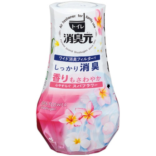 小林製薬　トイレの消臭元　心やすらぐスパフラワー　４００ｍＬ　１個1