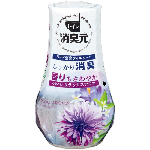 小林製薬　トイレの消臭元　心なごむリラックスアロマ　４００ｍＬ　１個1