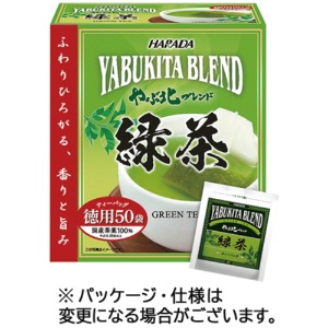 ハラダ製茶　やぶ北ブレンド徳用緑茶ティーバッグ　１箱（５０バッグ）1