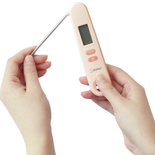 ドリテック　折りたためるクッキング温度計　アイボリー　Ｏ－９０３ＩＶ　１個2