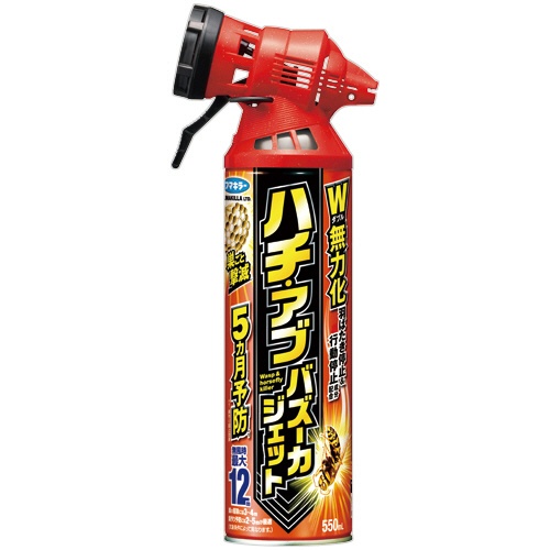 フマキラー　ハチ・アブバズーカジェット　Ｎ　５５０ｍＬ　１本1