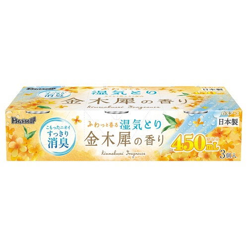 白元アース　ドライ＆ドライＵＰ　金木犀の香り　４５０ｍＬ　１パック（３個）1