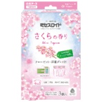 白元アース　ミセスロイド　１年防虫　クローゼット・洋服ダンス用　さくらの香り　１箱（３個）