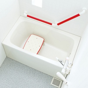 アロン化成　ステンレス製浴槽台Ｒ（あしぴた）　標準タイプ　ソフト１５－２０　レッド　５３６－４５４　１台4