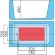 アロン化成　吸着すべり止めマット　浴槽内用　Ｍ　３６×７０ｃｍ　レッド　５３５－４５８　１枚4
