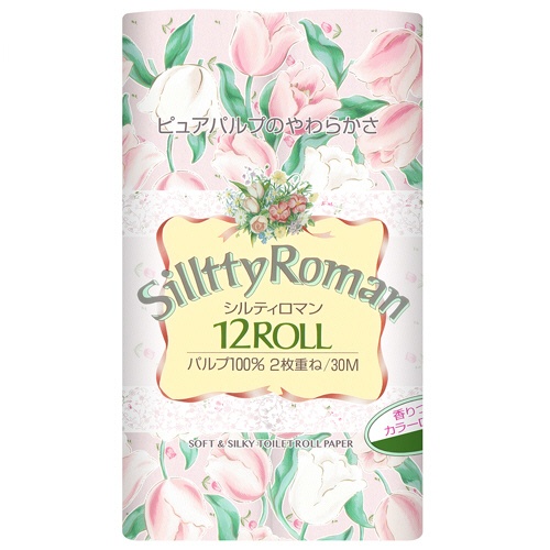四国特紙　トイレットペーパー　シルティロマン　ダブル　３０ｍ　１パック（１２ロール）1
