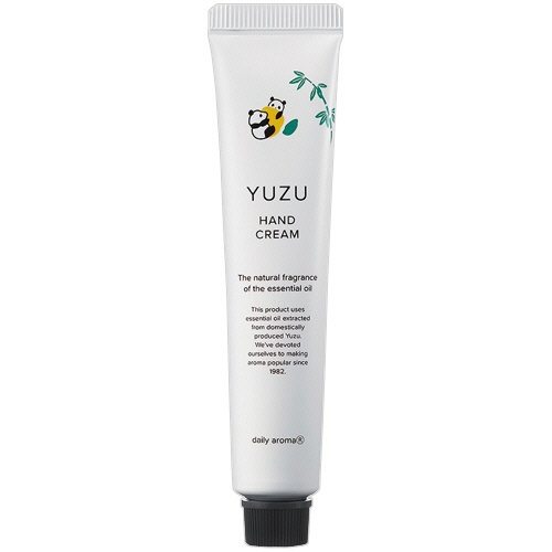 デイリーアロマジャパン　国産柑橘ミニハンドクリーム　高知県産ＹＵＺＵ（ゆずパンダ）　２０ｇ　１本1