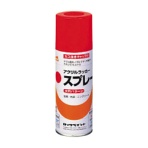 ロックペイント　元気アクリルラッカースプレー　あか　３００ｍｌ　Ｈ６２－８０２７－６５　１本