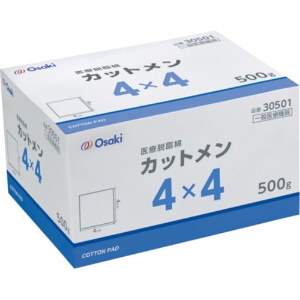 オオサキメディカル　オオサキカットメン　４×４ｃｍ　５００ｇ　３０５０１　１箱1
