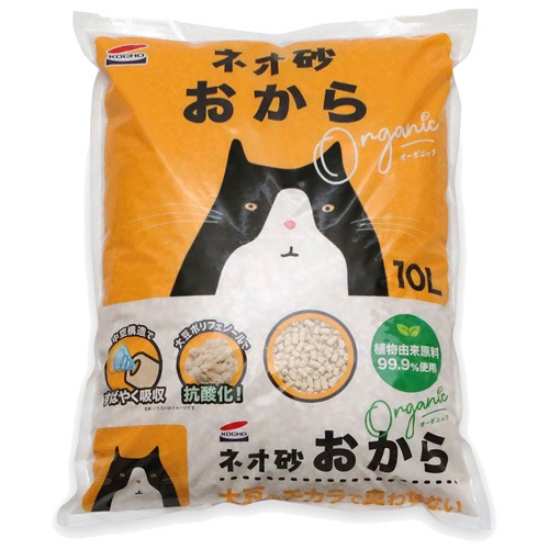 コーチョー　ネオ砂　おからオーガニック　１０Ｌ　１パック1