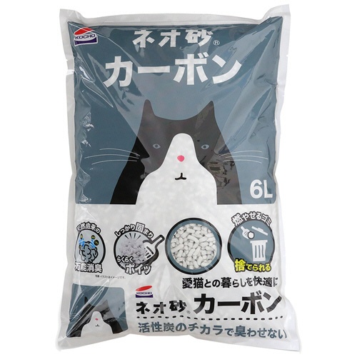 コーチョー　ネオ砂　カーボン　６Ｌ　１パック1