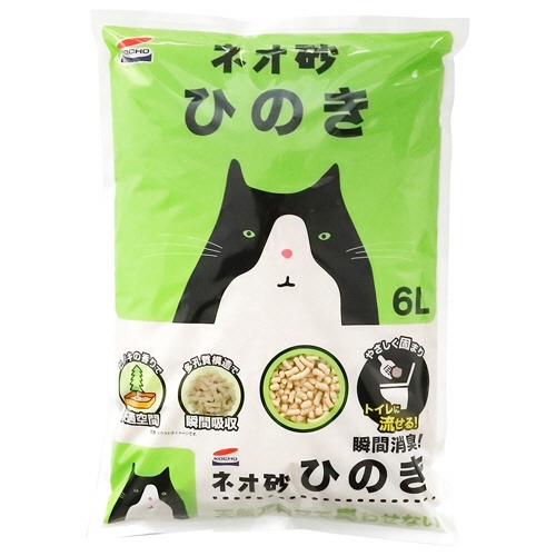コーチョー　ネオ砂　ひのき　６Ｌ　１パック1