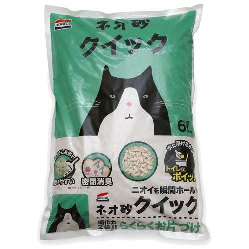 コーチョー　ネオ砂　クイック　６Ｌ　１パック1