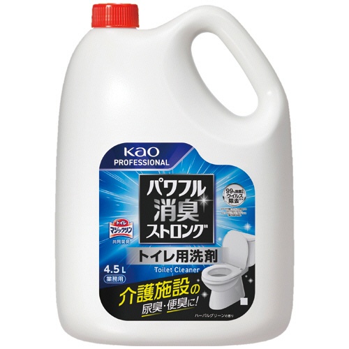 花王　パワフル消臭ストロング　トイレ用洗剤　業務用　４．５Ｌ　１本1