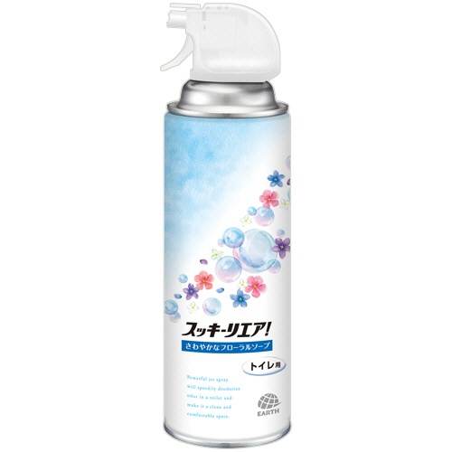 アース製薬　トイレのスッキーリエア！　さわやかなフローラルソープの香り　３５０ｍＬ　１本1