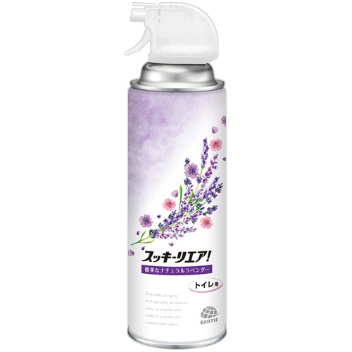 アース製薬　トイレのスッキーリエア！　優美なナチュラルラベンダーの香り　３５０ｍＬ　１本1