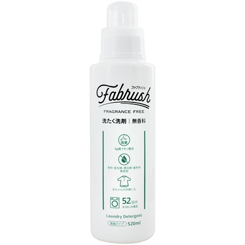 あらた　ファブラッシュ　濃縮液体洗濯洗剤　無香料　本体　５２０ｍＬ　１本1
