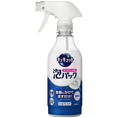 花王　キュキュット　ゴシゴシいらずの泡パック　微香性　本体　４３０ｍＬ　１本1