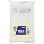 ジャパックス　業務用　特厚ポリ袋　透明　７０Ｌ　ＰＬ－７８　１パック（１０枚）