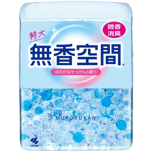 小林製薬　無香空間　ほのかなせっけんの香り　特大　本体　６３０ｇ　１個1