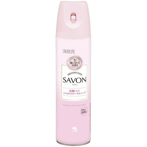 小林製薬　消臭元スプレー　ＳＡＶＯＮ　ふんわりフローラルソープ　２８０ｍＬ　１本1