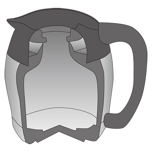 たのめーる】メリタ コーヒーメーカー アロマサーモ 10杯用 JCM-1031 