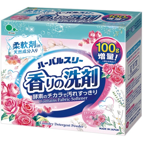 ミツエイ　ハーバルスリー　香りの洗剤　９００ｇ　１個1
