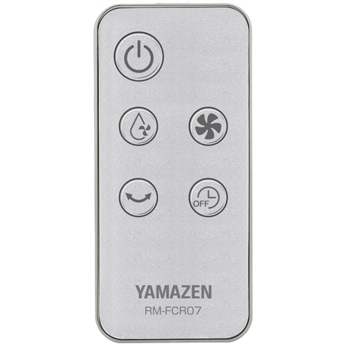 たのめーる】YAMAZEN 冷風扇 リモコンタイプ ホワイト/グレー
