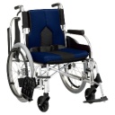 マキテック　多機能タイプ車いす　カラーズ　スイングアウトタイプ（自走式・背折れタイプ）　シート幅４２ｃｍ　ＫＣ－２