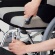 マキテック　多機能タイプ車いす　カラーズ　スイングアウトタイプ（自走式・背折れタイプ）　シート幅４２ｃｍ　パープル　ＫＣ－２ＰＵ　１台2