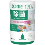 日本製紙クレシア　スコッティ　ウェットティシュー　　除菌　　ノンアルコールタイプ