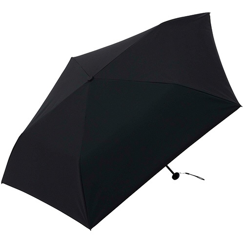 スギハラ　ミニ折りたたみ傘　超軽量　晴雨兼用　ＴＯＮＩＣＡＬ　５５ｃｍ　無地　ブラック　１本1