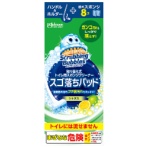 ジョンソン　スクラビングバブル　取り替え式トイレ用スポンジクリーナー　スゴ落ちパッド　ハンドル＆ホルダー　１パック