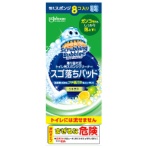 ジョンソン　スクラビングバブル　取り替え式トイレ用スポンジクリーナー　スゴ落ちパッド　取替用スポンジ　１パック（８個）