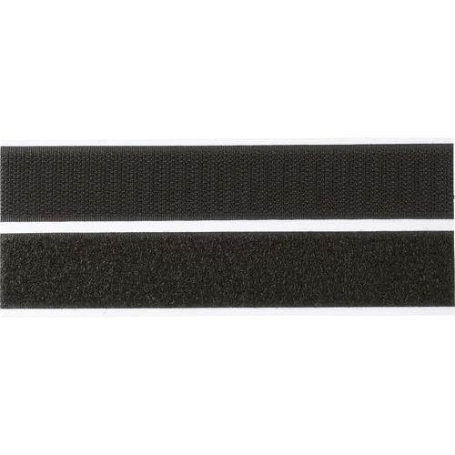 桐野　ピッタリテープ　のり付　黒　２５ｍｍ×１５ｃｍ　１０－３７Ｂ　１パック2