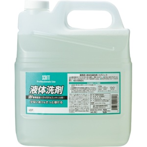 熊野油脂　スクリット　衣料用液体洗剤　４Ｌ　１本1
