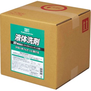 熊野油脂　スクリット　衣料用液体洗剤　１０Ｌ　１箱1