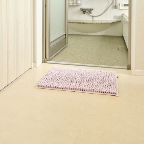 山崎産業　ＳＵＳＵ抗菌ストロングＷ　バスマットＥＣ　Ｓ　約３５×５０ｃｍ　パープル　１枚3