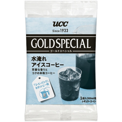 ＵＣＣ　ゴールドスペシャル　コーヒーバッグ　水淹れアイスコーヒー　５００ｍＬ用　１袋（４バッグ）2