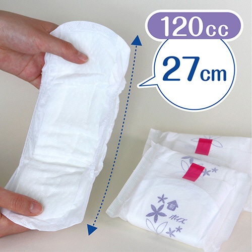 日本製紙クレシア　ポイズ　肌ケアパッド　レギュラー　多い時も安心用　１パック（２０枚）3