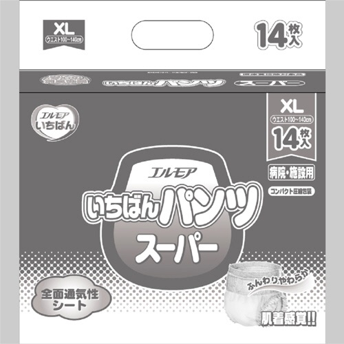 カミ商事　エルモア　いちばん　パンツ　スーパー　ＸＬ　１パック（１４枚）1