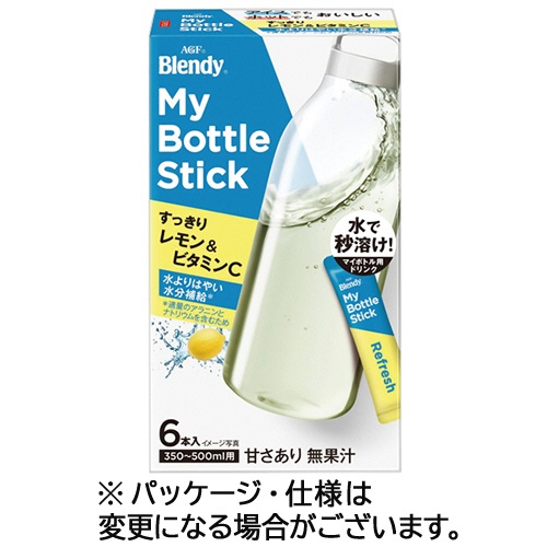 味の素ＡＧＦ　ブレンディ　マイボトルスティック　すっきりレモン＆ビタミンＣ　１箱（６本）1