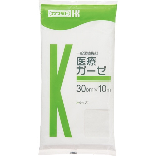 カワモト　医療ガーゼ　３０ｃｍ×１０ｍ　１枚1